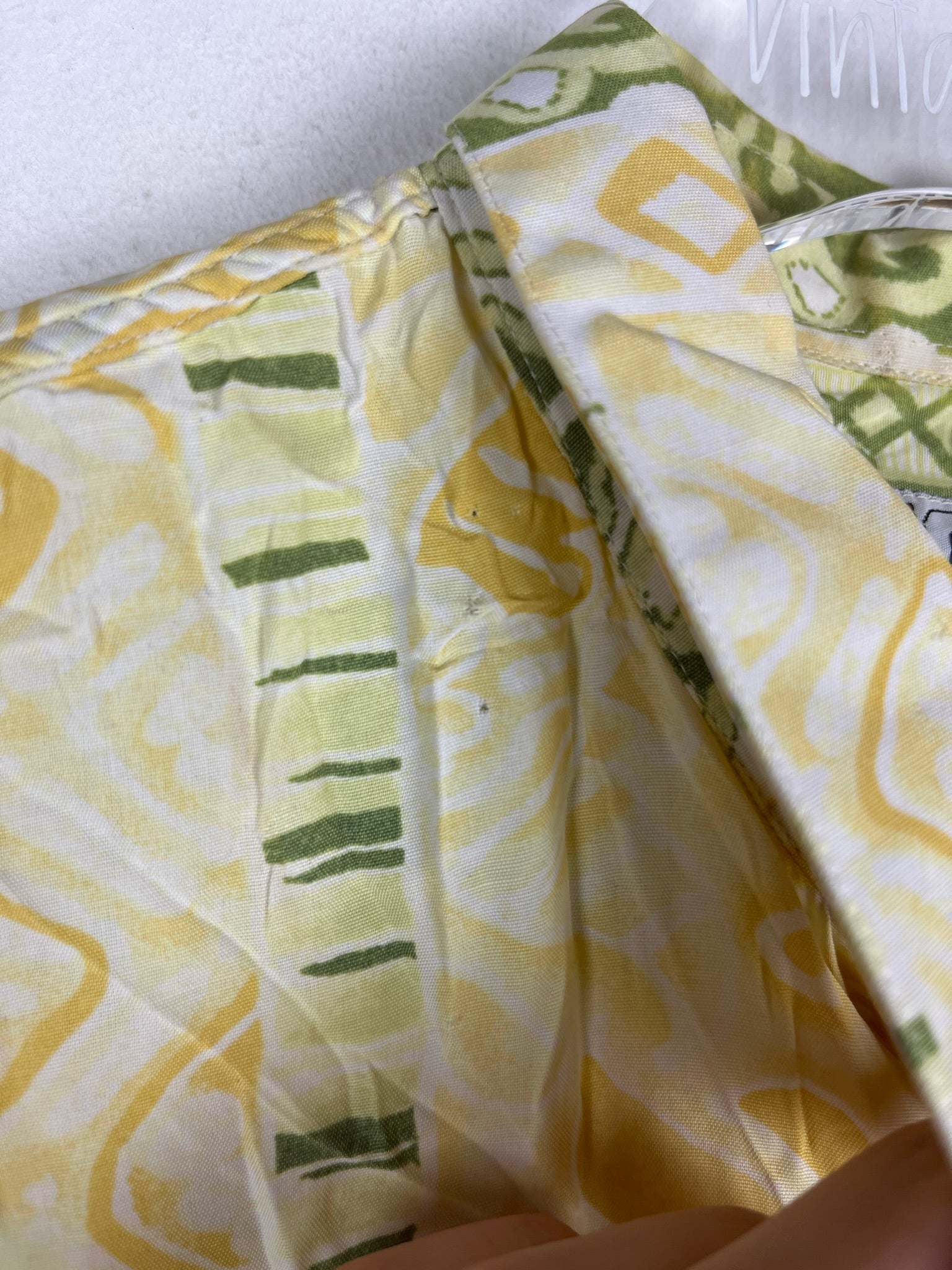 Vintage Crazy Pattern Hemd (S)
