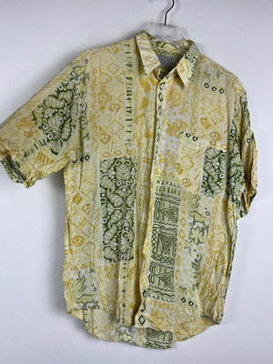 Vintage Crazy Pattern Hemd (S)