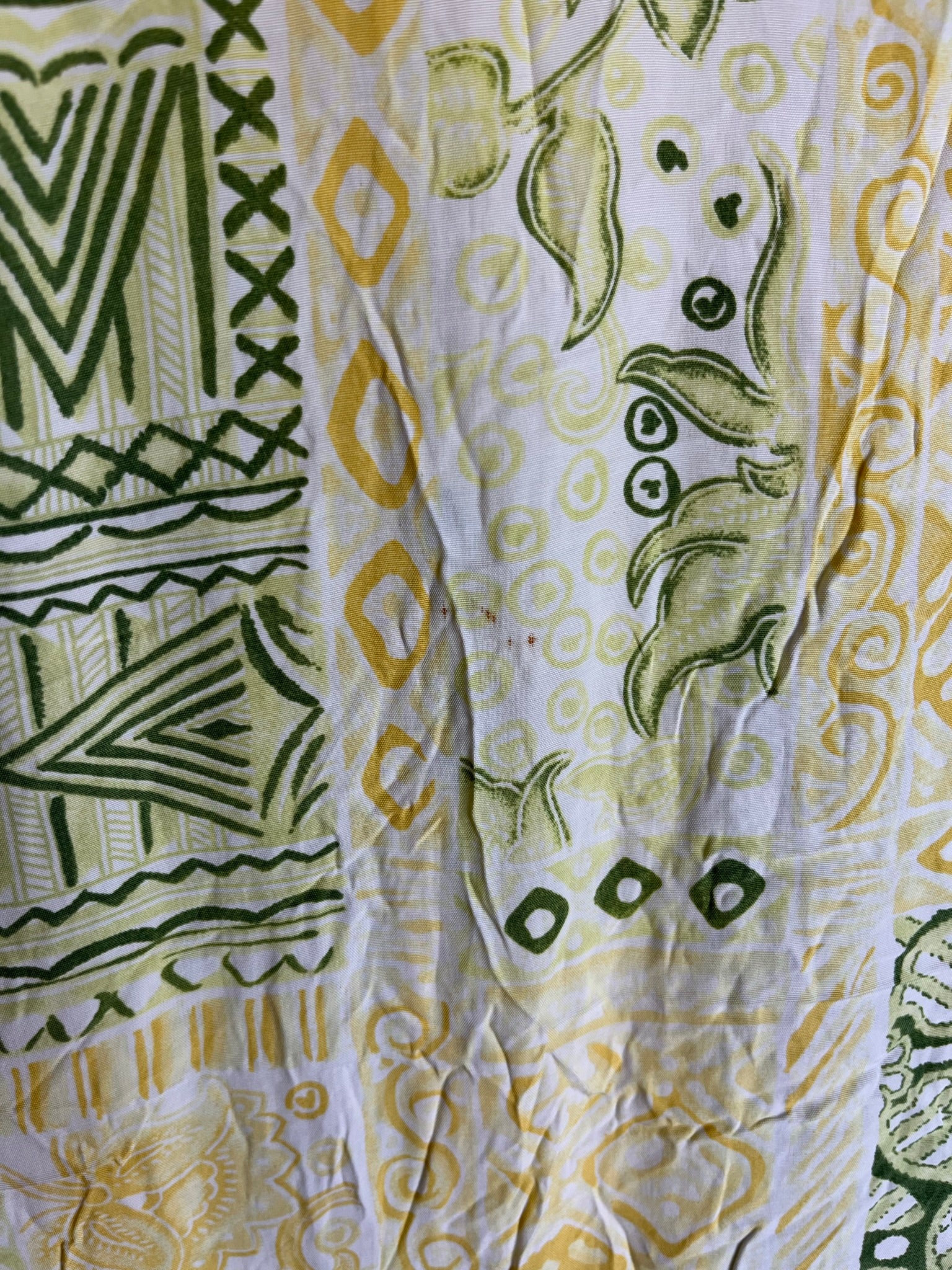 Vintage Crazy Pattern Hemd (S)