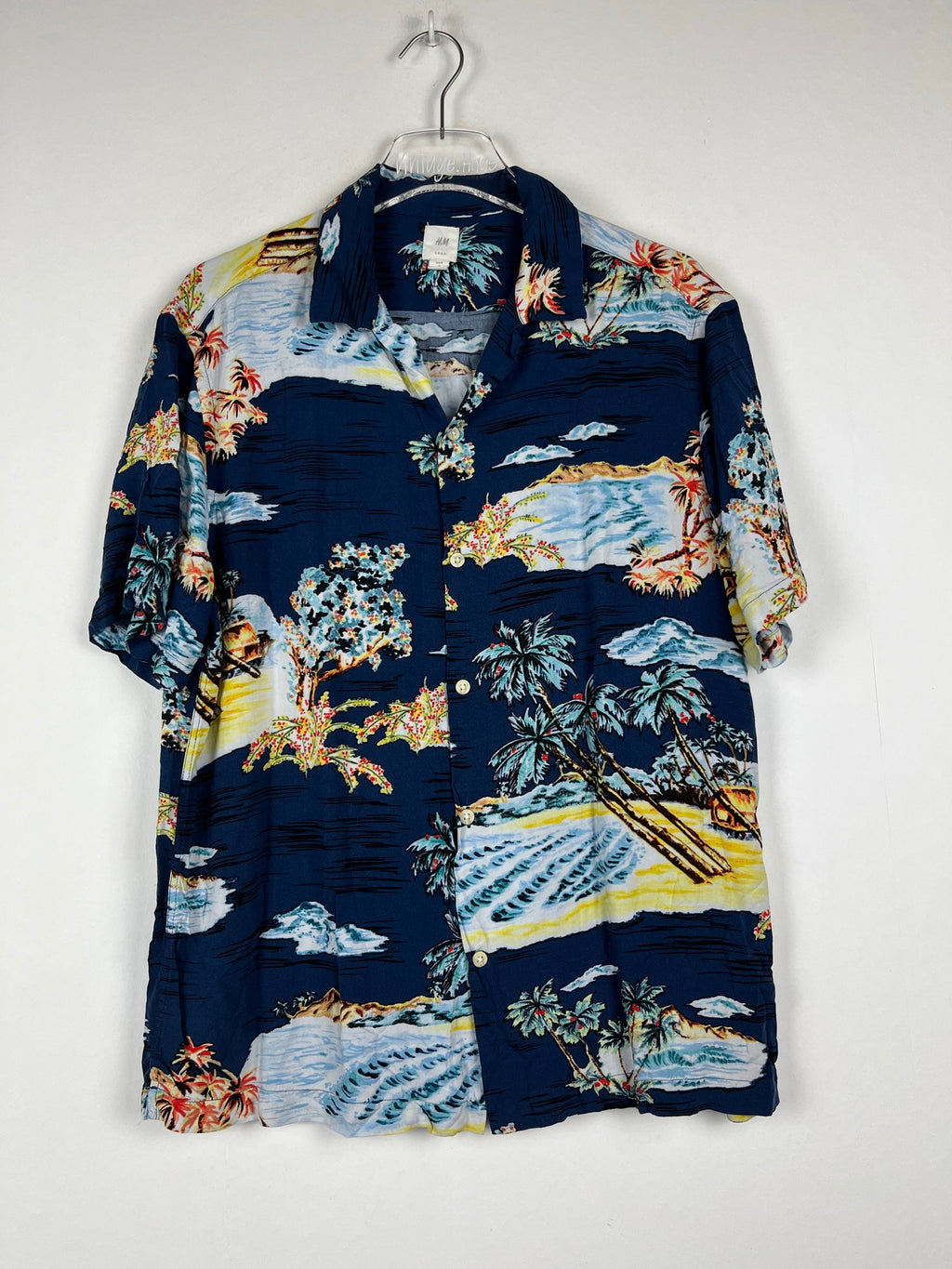 Vintage Crazy Pattern Hemd (S-M)