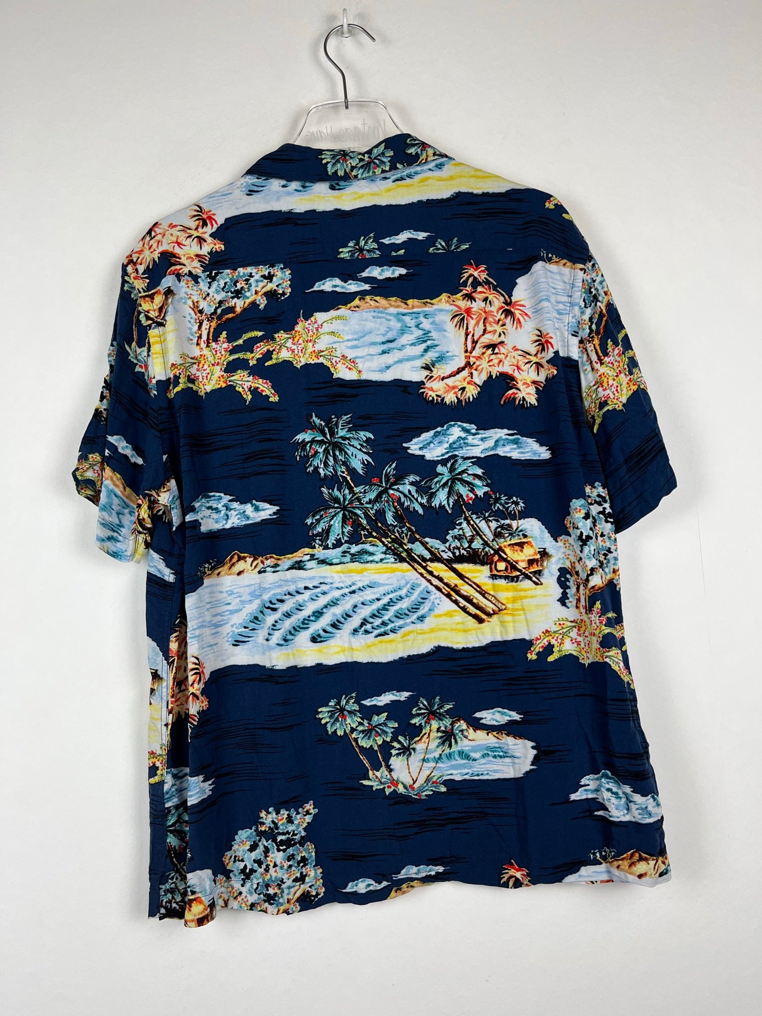 Vintage Crazy Pattern Hemd (S-M)