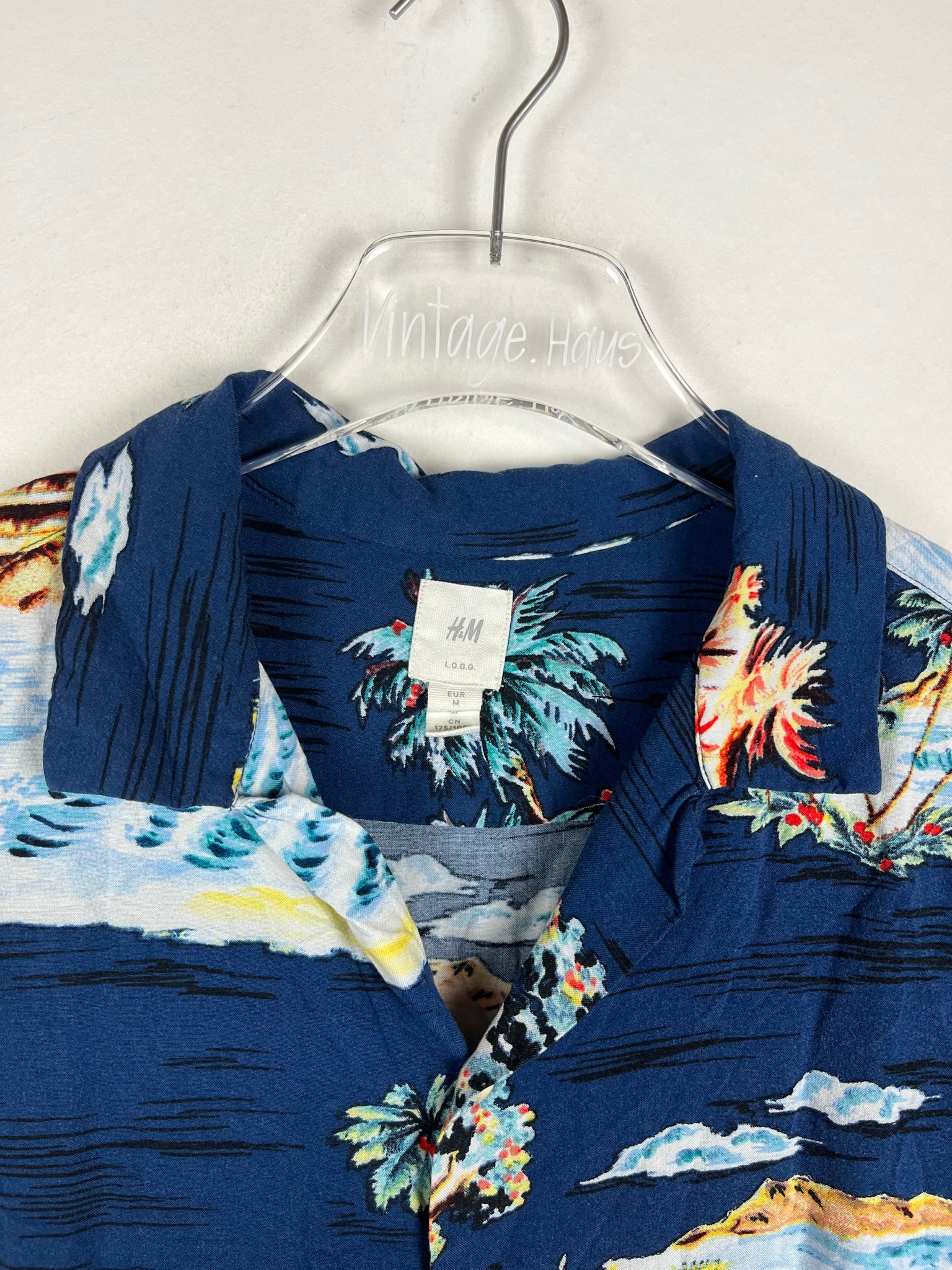 Vintage Crazy Pattern Hemd (S-M)