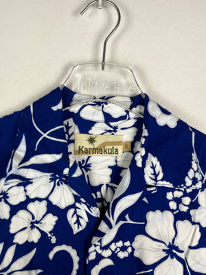 Vintage Crazy Pattern Hemd (XS)