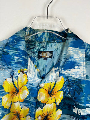 Vintage Crazy Pattern Hemd (L)
