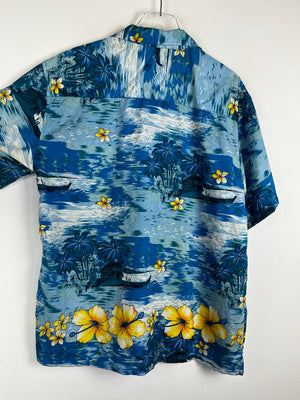 Vintage Crazy Pattern Hemd (L)
