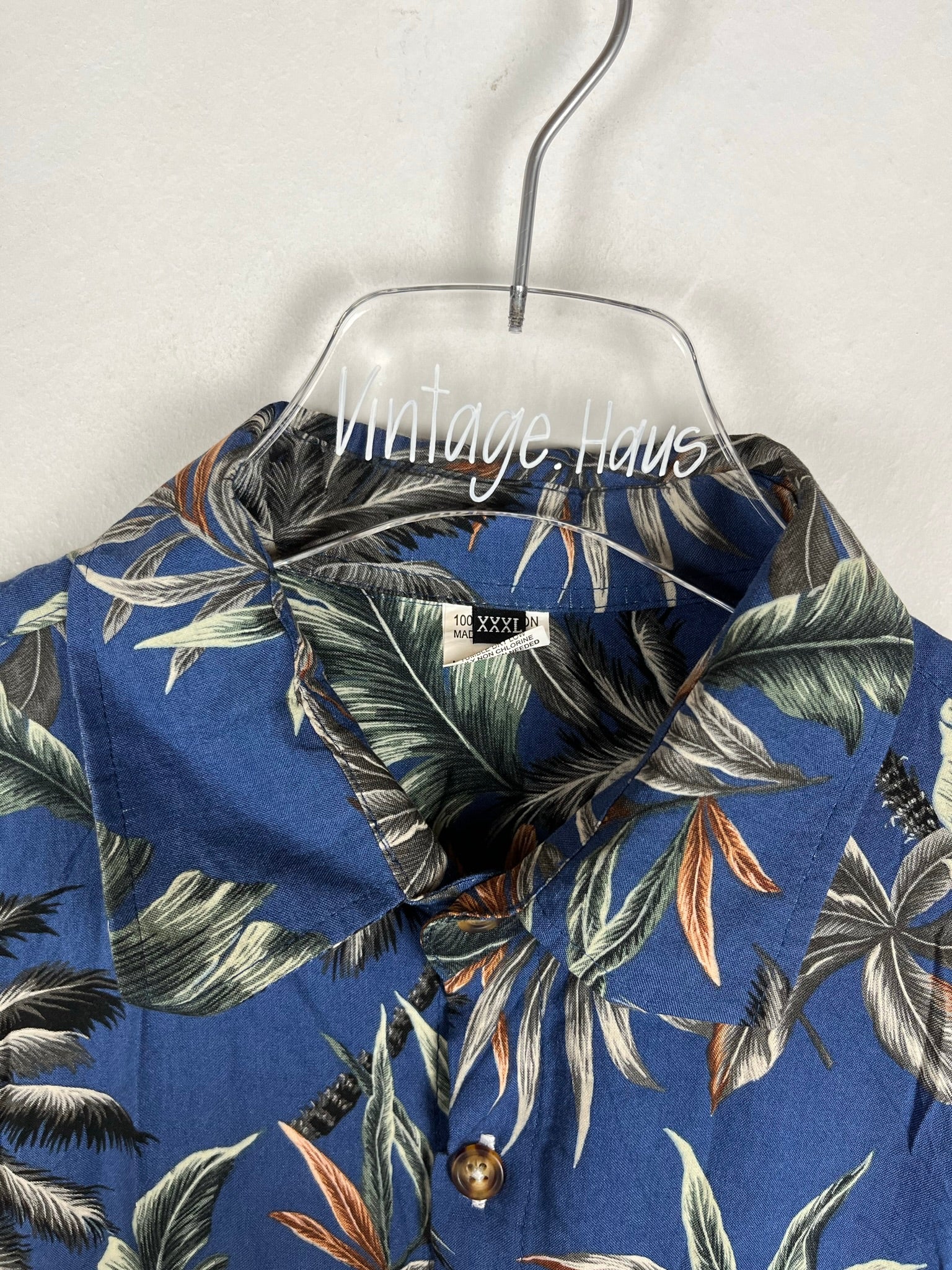 Vintage Crazy Pattern Hemd (S)