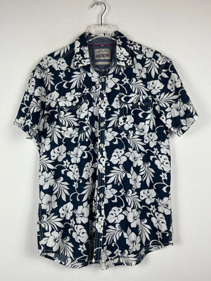 Vintage Crazy Pattern Hemd (S)