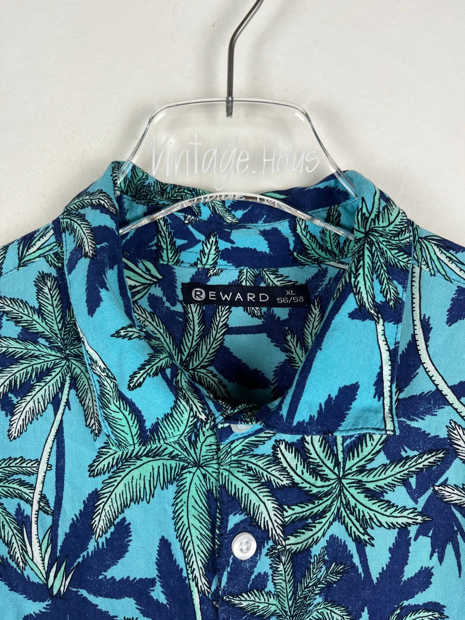 Vintage Crazy Pattern Hemd (M)