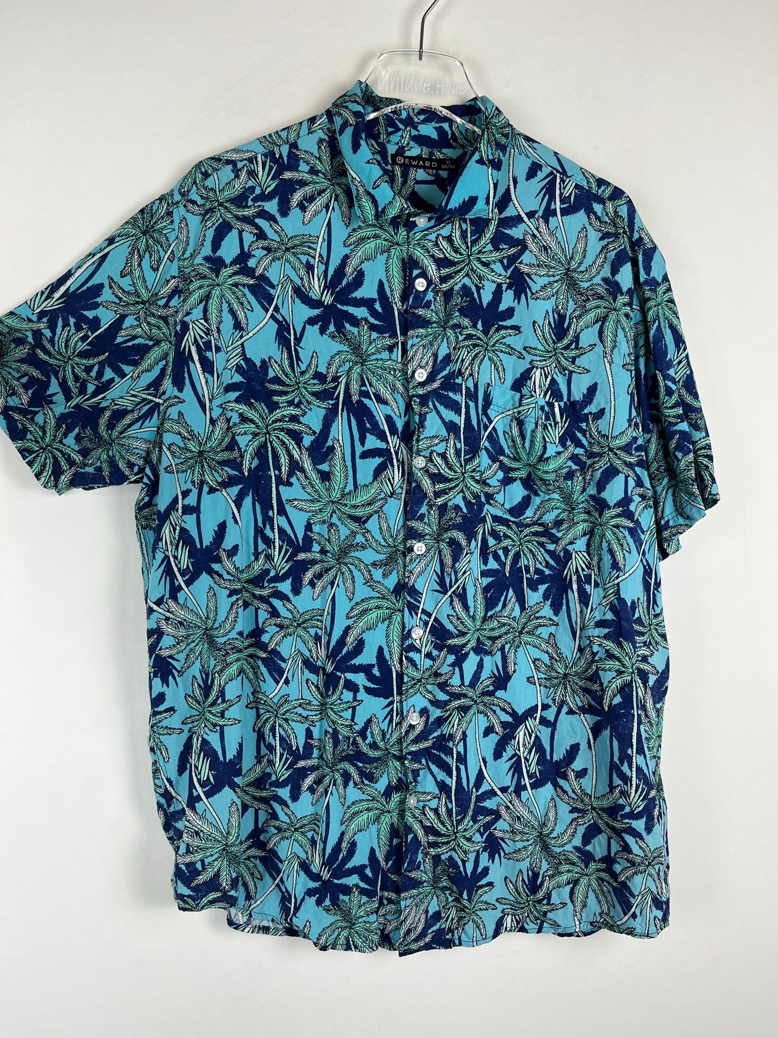 Vintage Crazy Pattern Hemd (M)