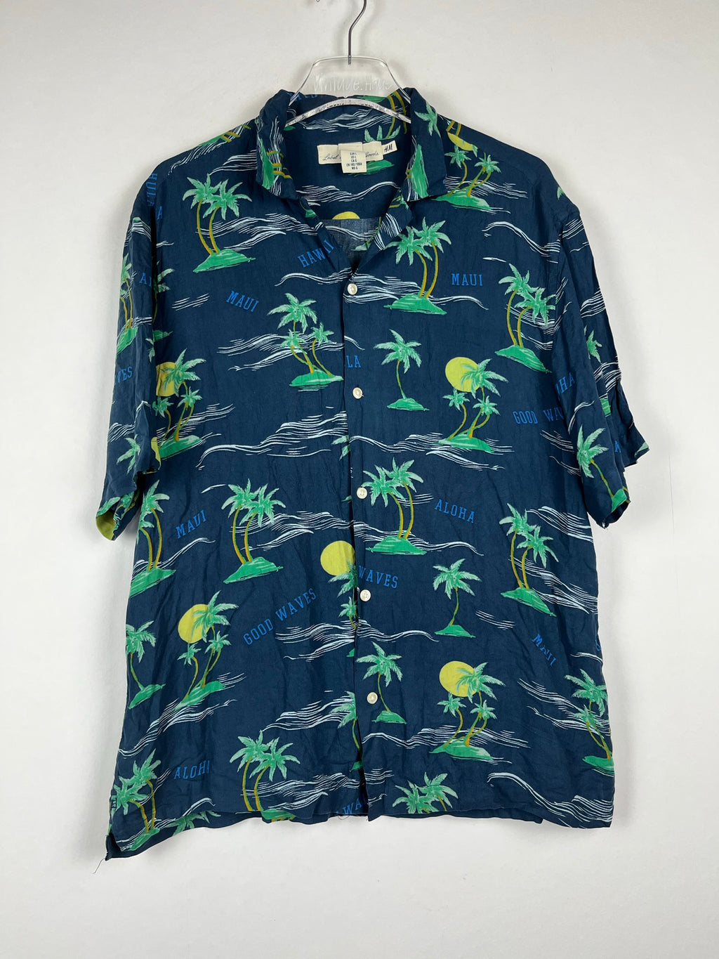 Vintage Crazy Pattern Hemd (M)