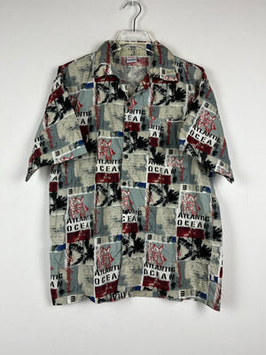 Vintage Crazy Pattern Hemd (S)