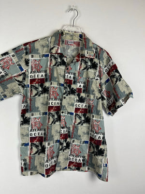 Vintage Crazy Pattern Hemd (S)