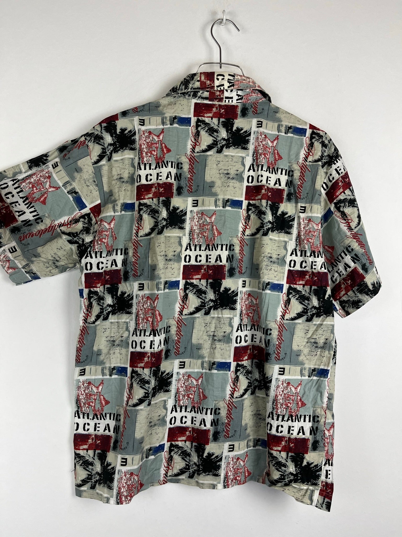 Vintage Crazy Pattern Hemd (S)
