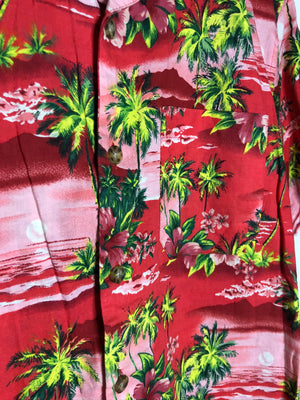 Vintage Crazy Pattern Hemd (S)