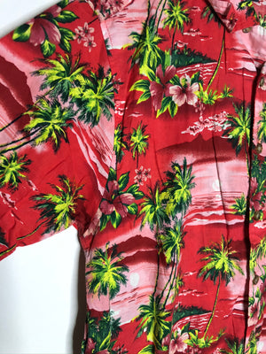 Vintage Crazy Pattern Hemd (S)