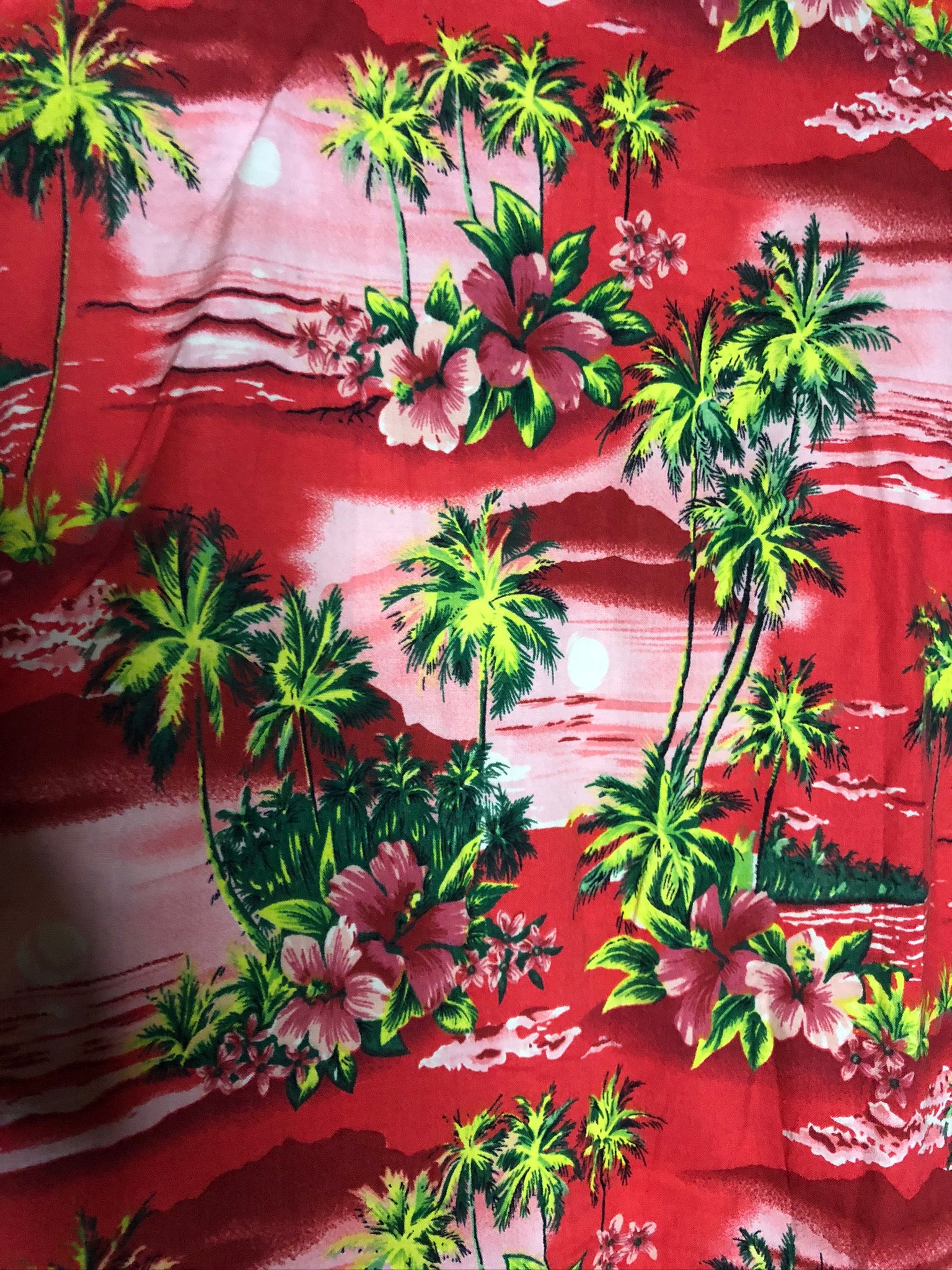Vintage Crazy Pattern Hemd (S)