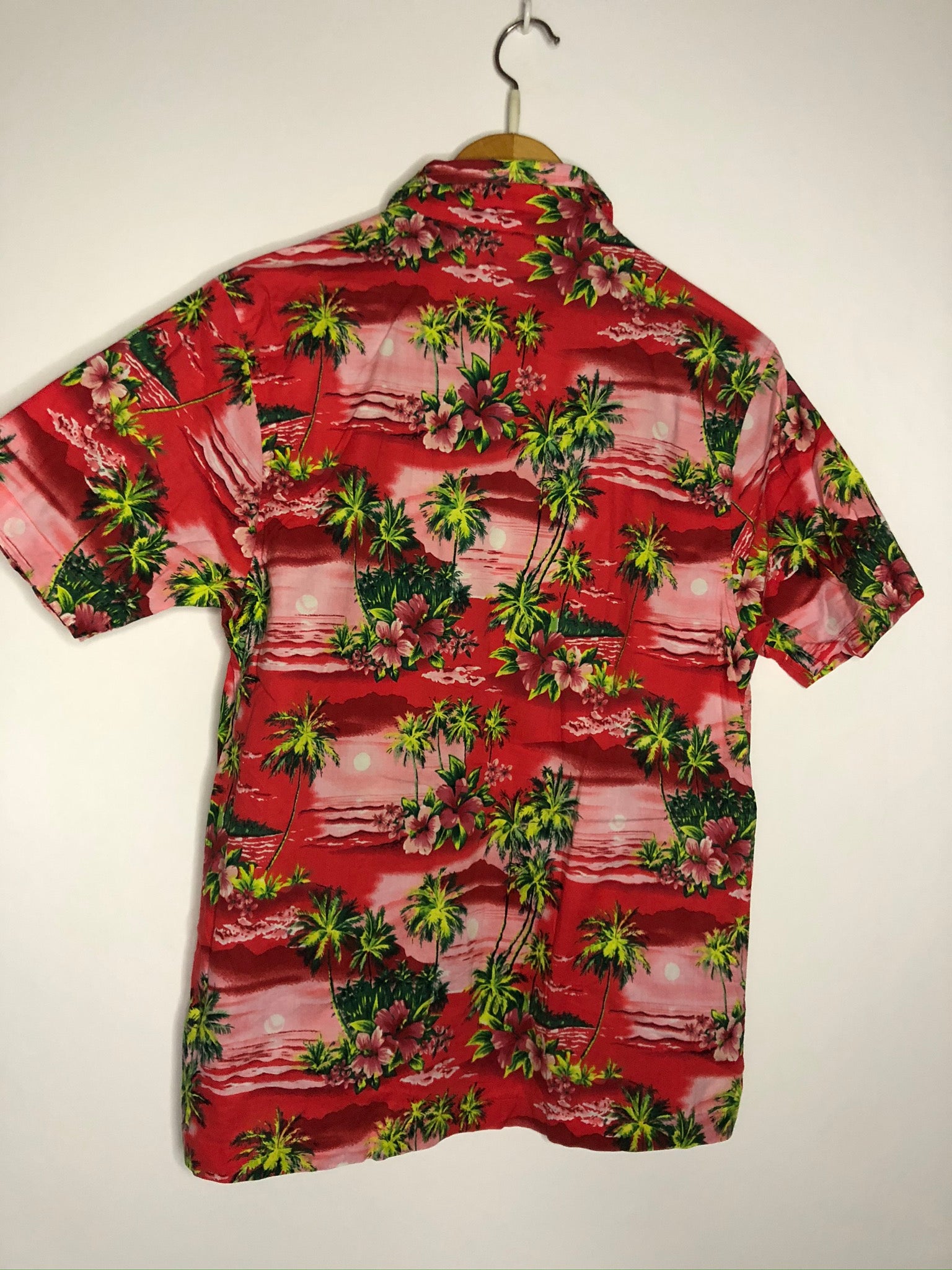 Vintage Crazy Pattern Hemd (S)