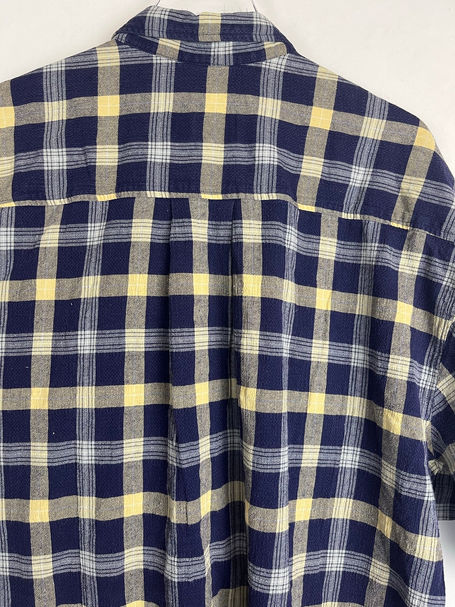 Vintage Crazy Pattern Camel Hemd (XL)