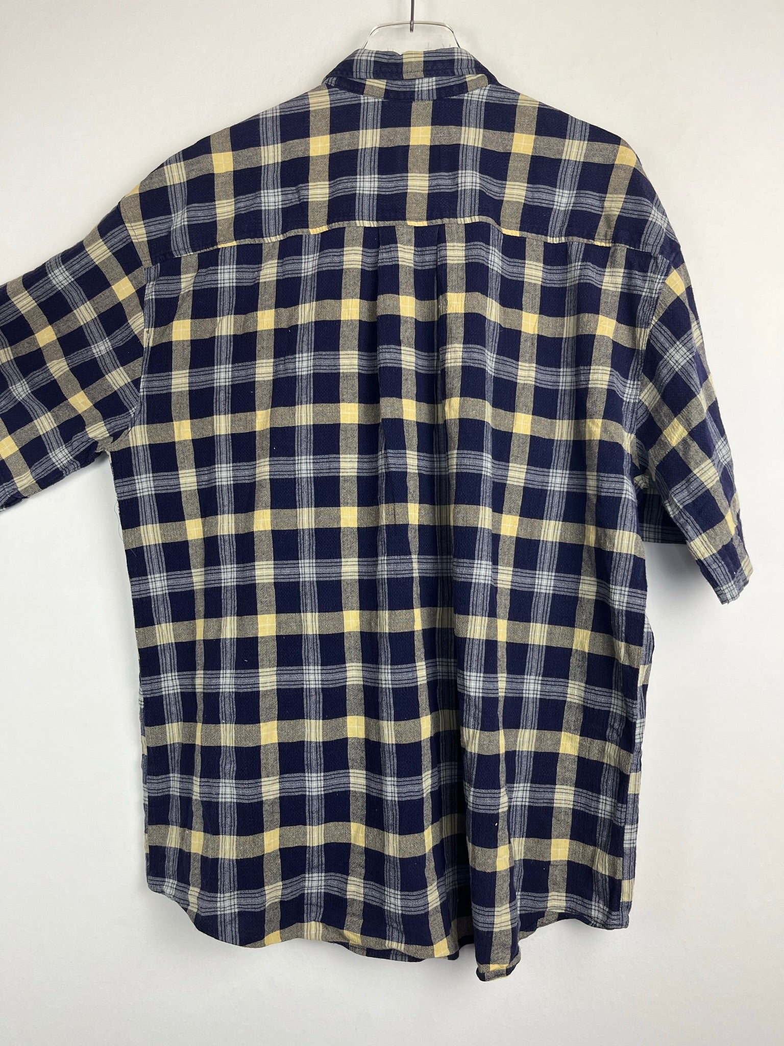 Vintage Crazy Pattern Camel Hemd (XL)