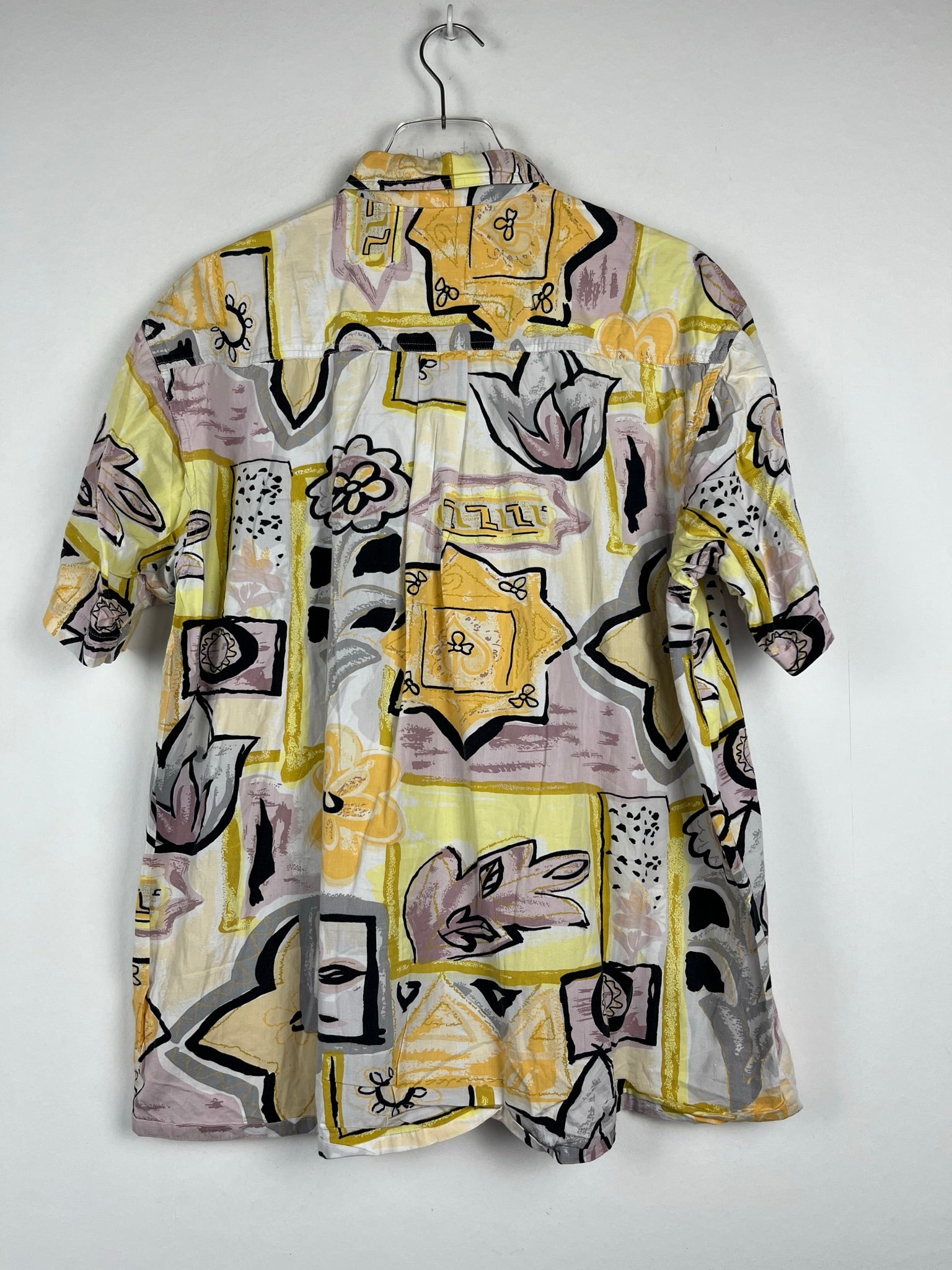 Vintage Crazy Pattern Hemd (L)