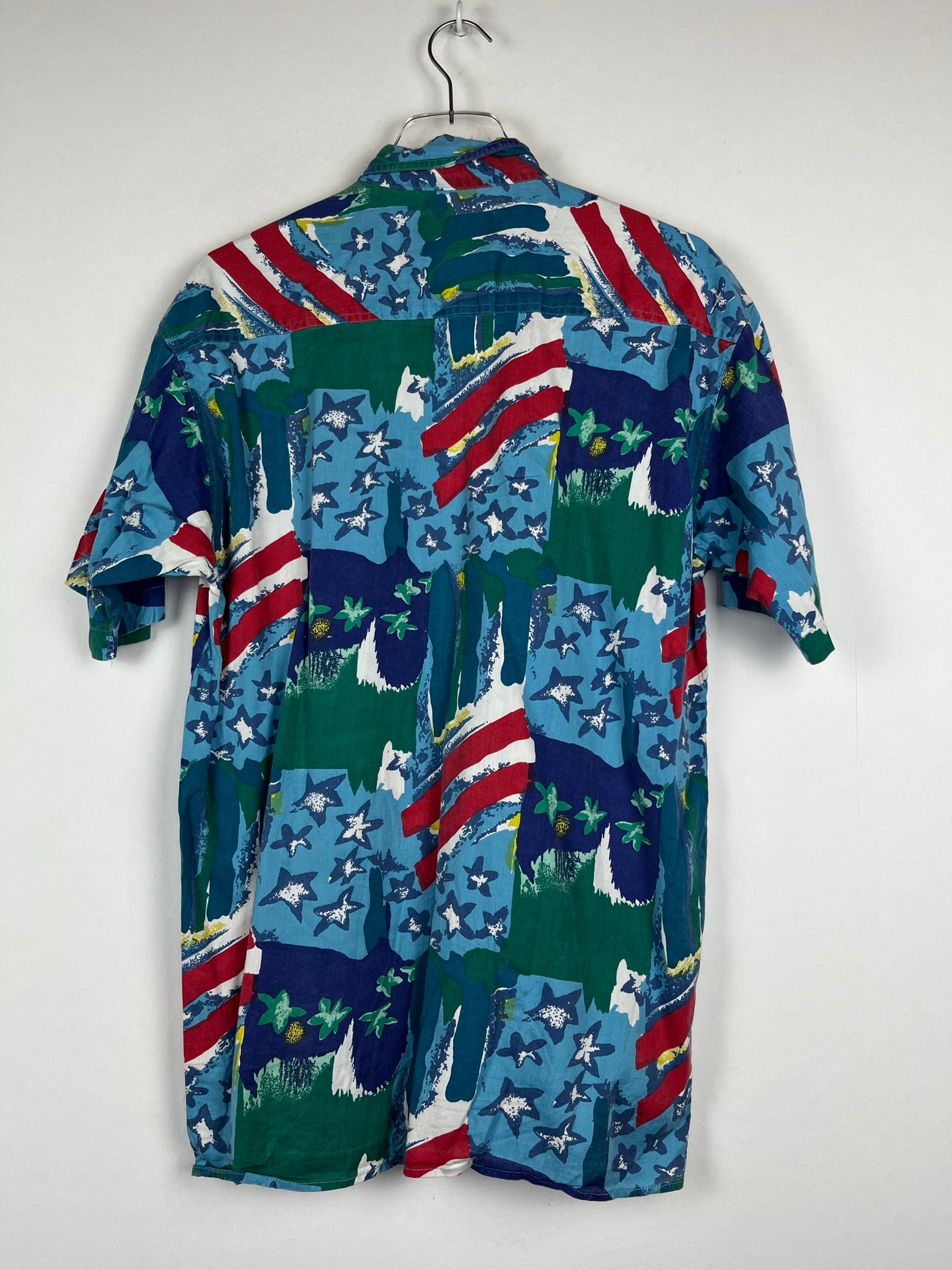 Vintage Crazy Pattern Hemd (S)