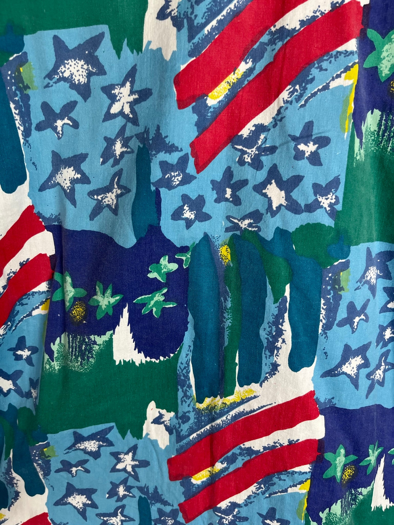Vintage Crazy Pattern Hemd (S)