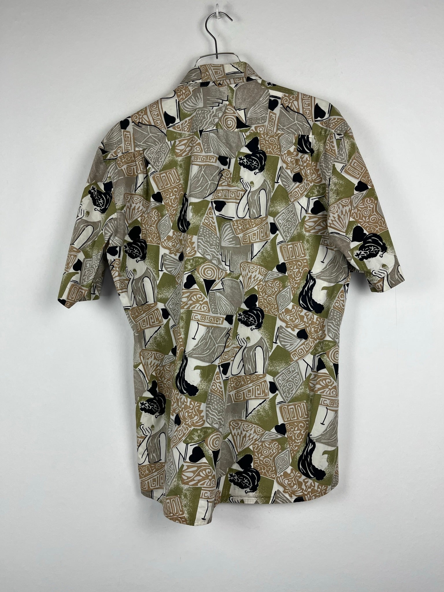 Vintage Crazy Pattern Hemd (M)