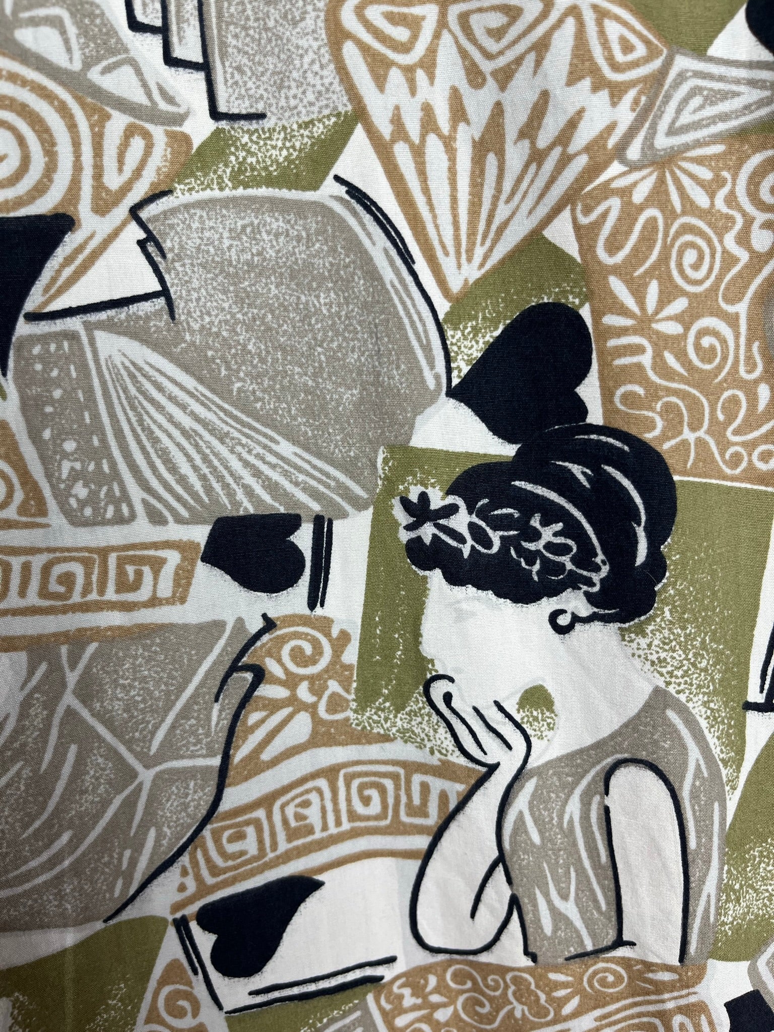 Vintage Crazy Pattern Hemd (M)