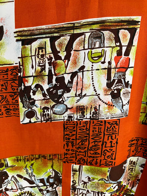 Vintage Crazy Pattern Hemd (S)