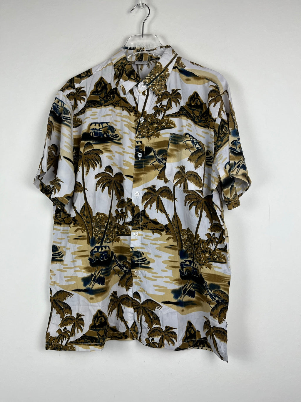 Vintage Crazy Pattern Hemd (M)