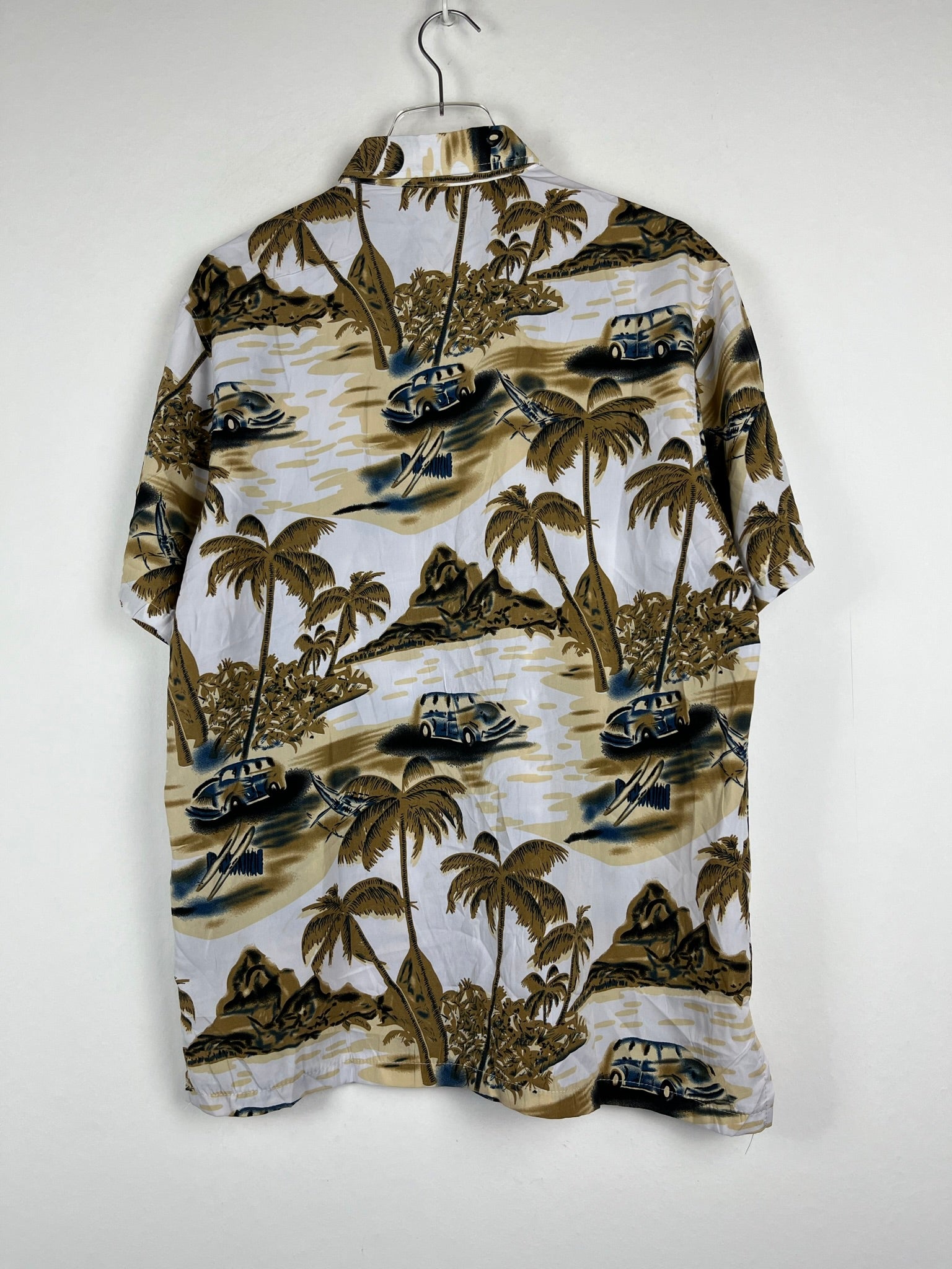 Vintage Crazy Pattern Hemd (M)