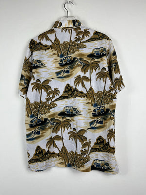 Vintage Crazy Pattern Hemd (M)