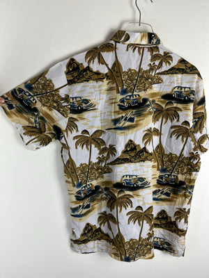 Vintage Crazy Pattern Hemd (M)