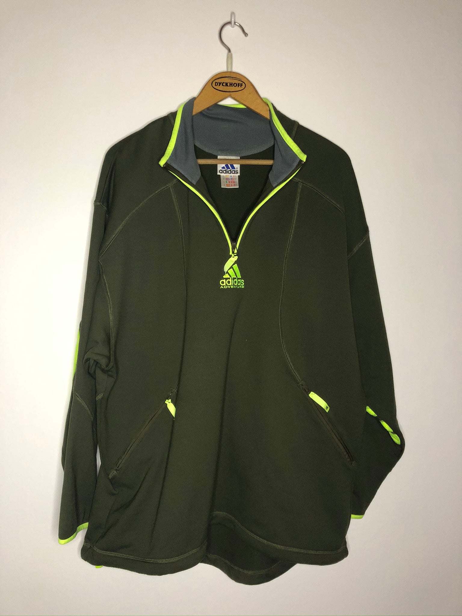 Vintage Adidas Adventure Half-Zip Sweater (XL)