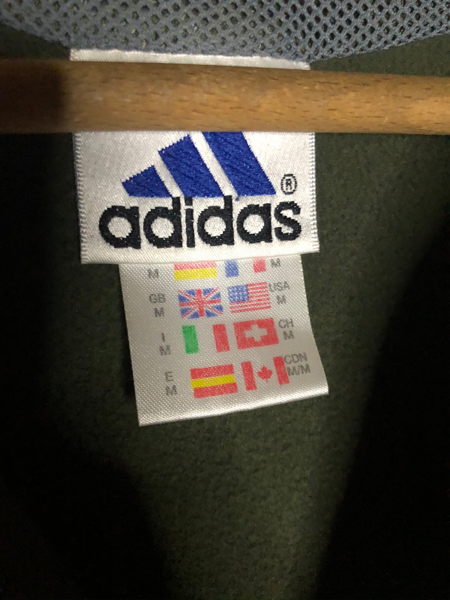 Vintage Adidas Adventure Half-Zip Sweater (XL)