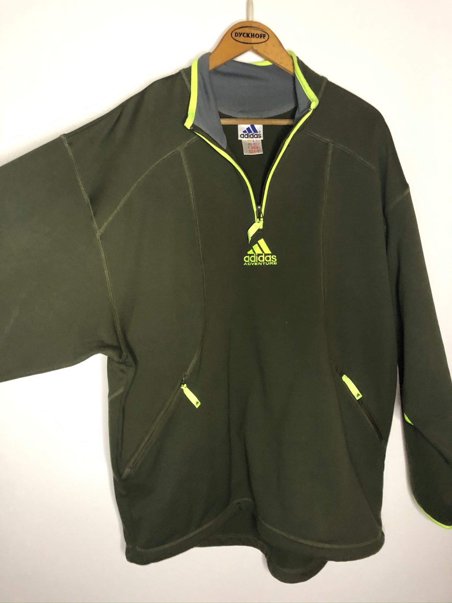 Vintage Adidas Adventure Half-Zip Sweater (XL)