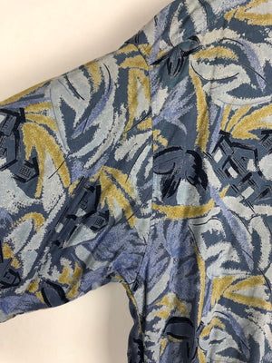 Vintage Crazy Pattern Hemd (M)