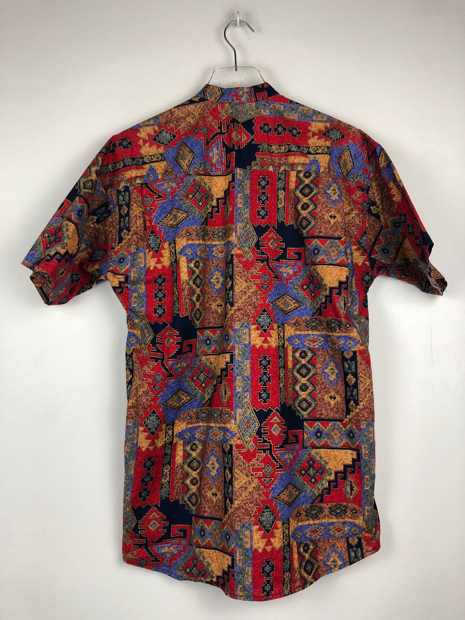 Vintage Crazy Pattern Hemd (S)