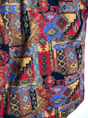 Vintage Crazy Pattern Hemd (S)