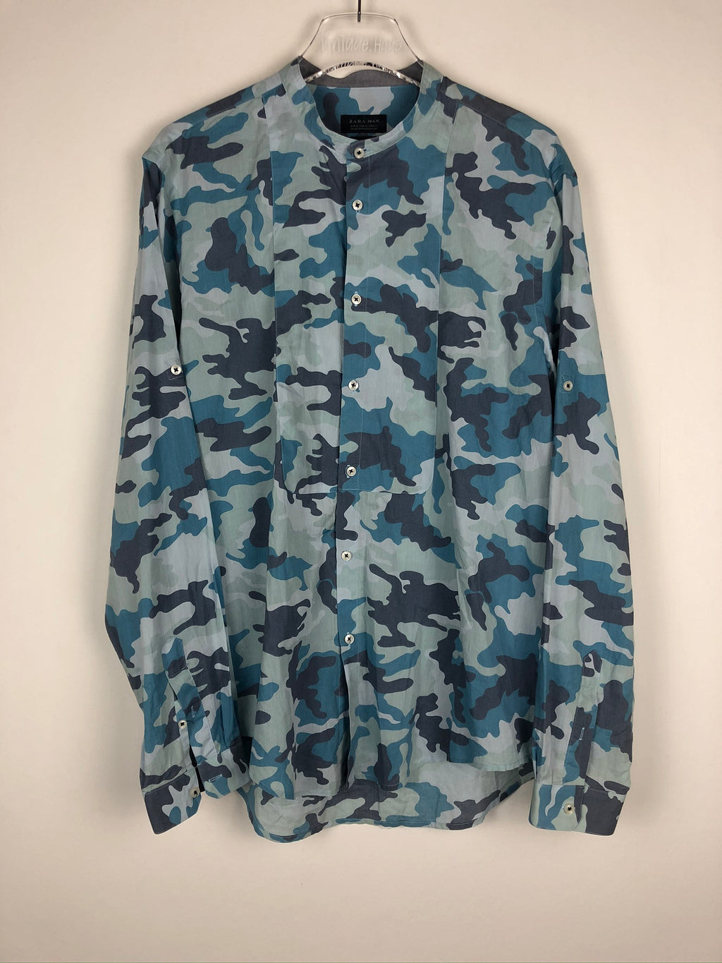 Vintage Crazy Pattern Hemd (M)