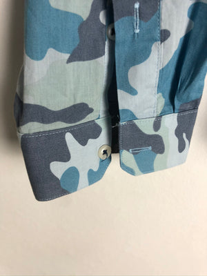 Vintage Crazy Pattern Hemd (M)