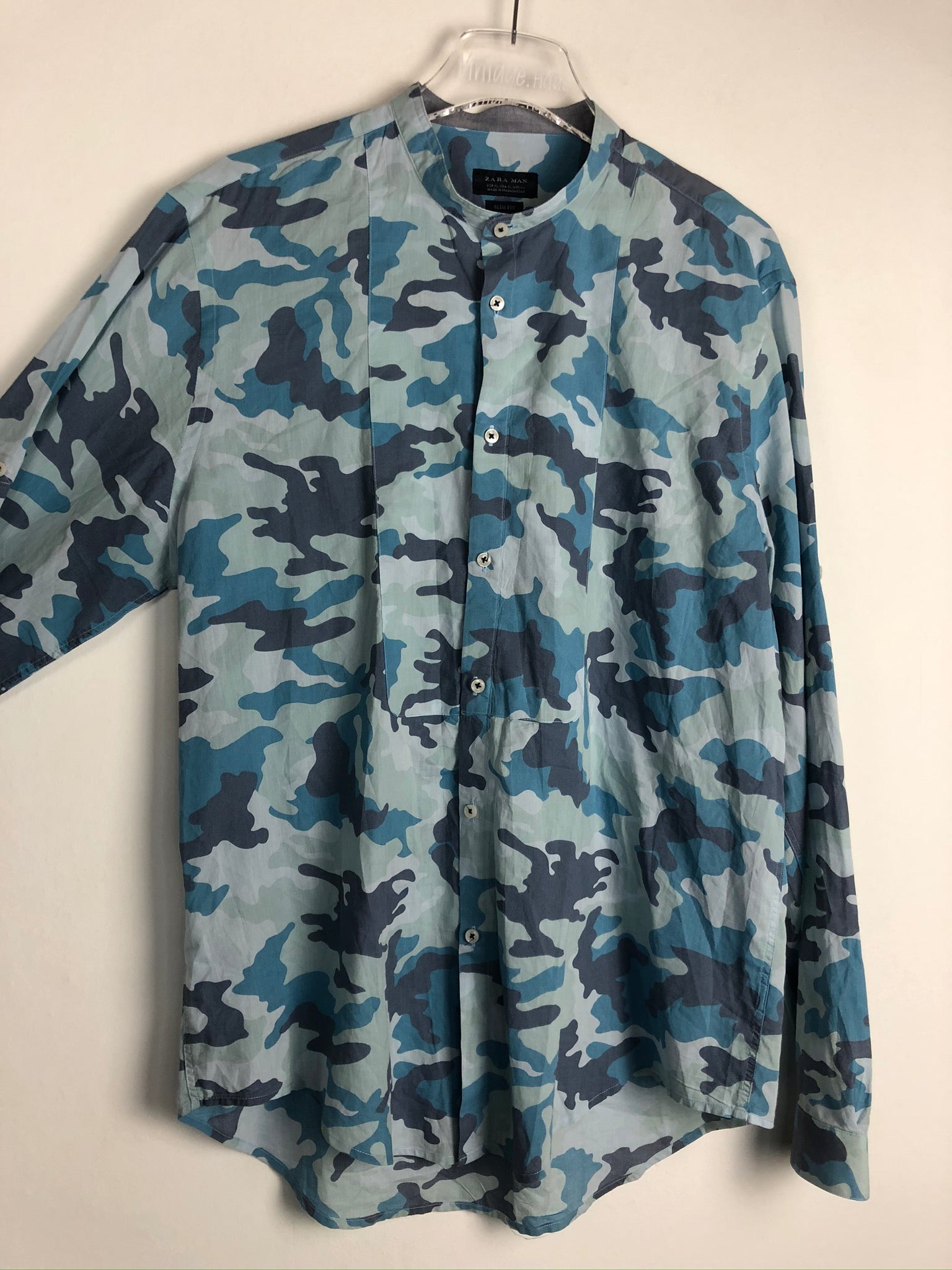 Vintage Crazy Pattern Hemd (M)