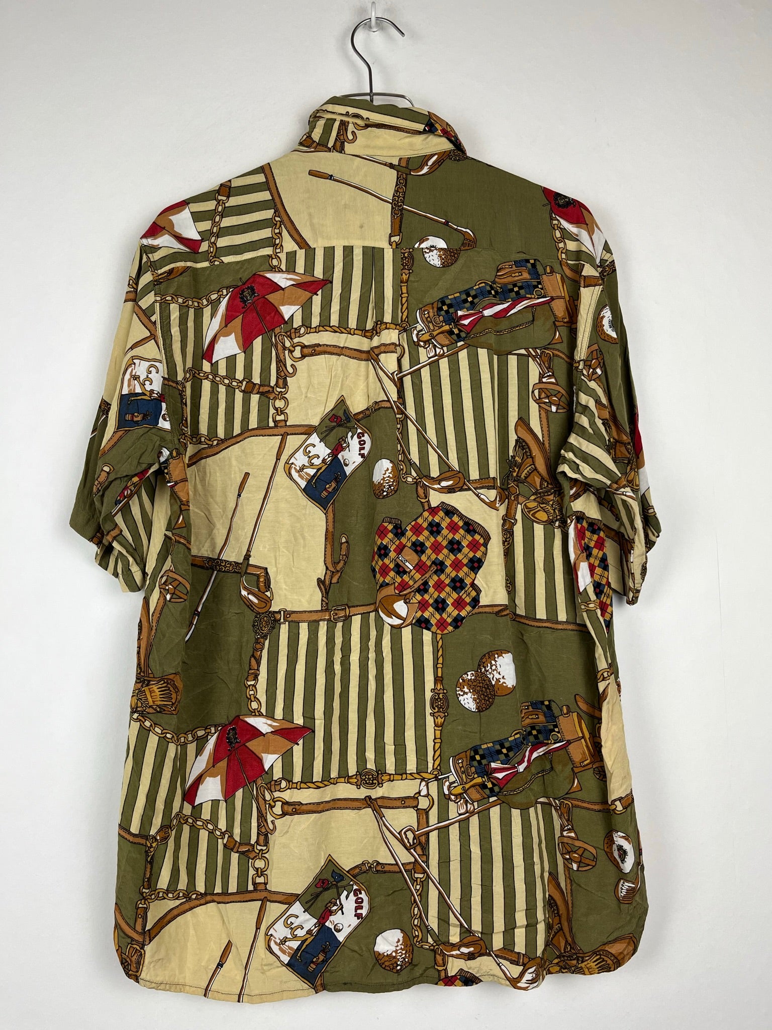 Vintage Crazy Pattern Hemd (S)