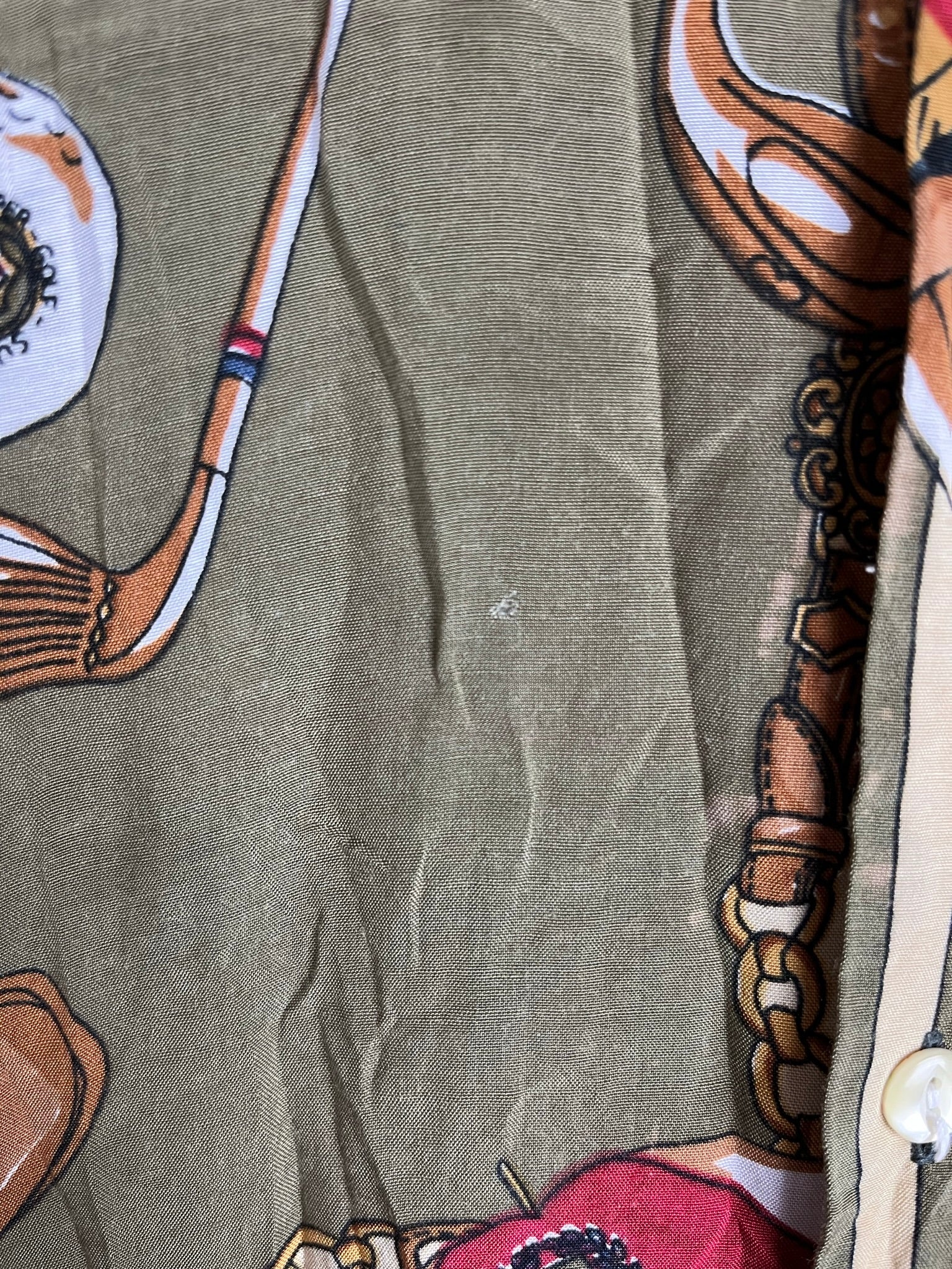 Vintage Crazy Pattern Hemd (S)