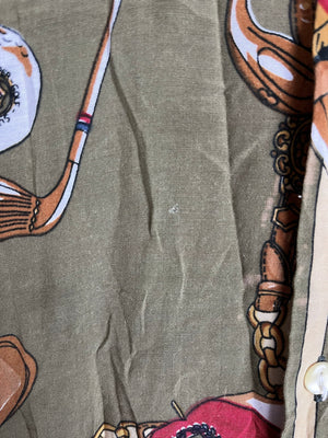Vintage Crazy Pattern Hemd (S)