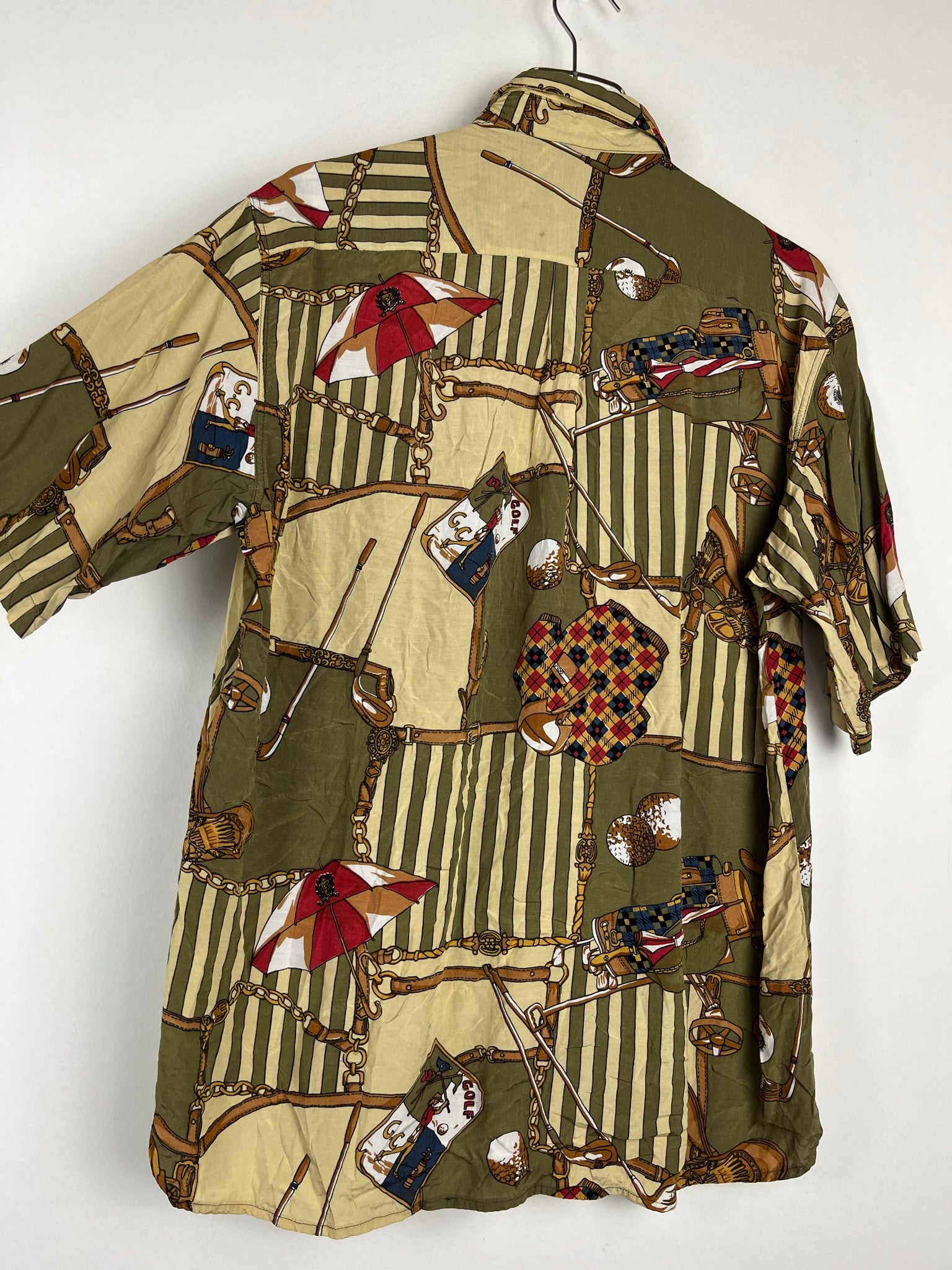 Vintage Crazy Pattern Hemd (S)
