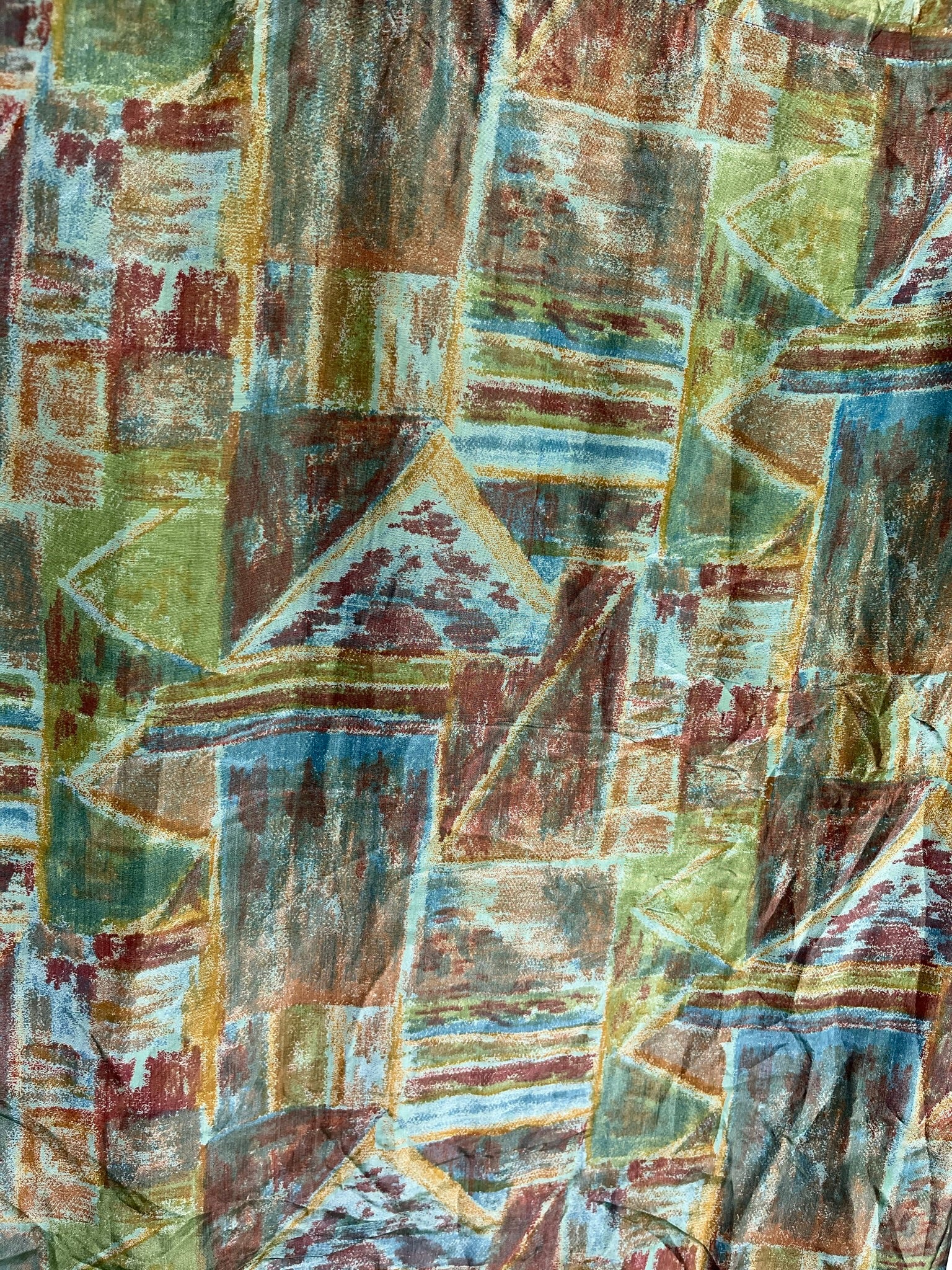 Vintage Crazy Pattern Hemd (L)