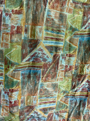 Vintage Crazy Pattern Hemd (L)