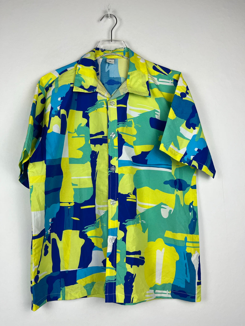 Vintage Crazy Pattern Hemd (M)