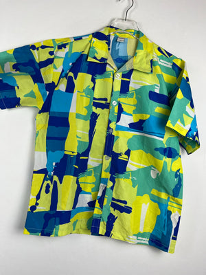 Vintage Crazy Pattern Hemd (M)